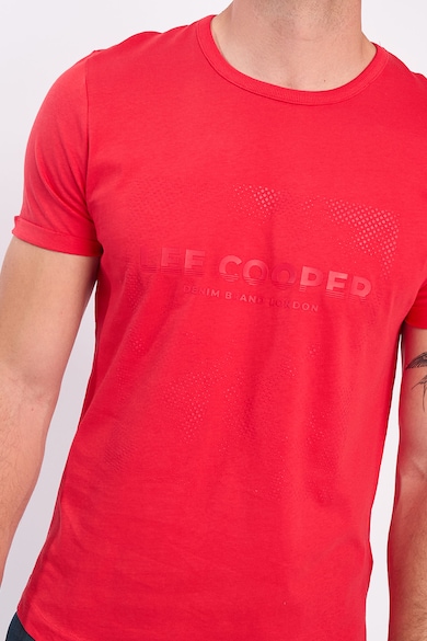 Lee Cooper Kerek nyakú mintás póló férfi