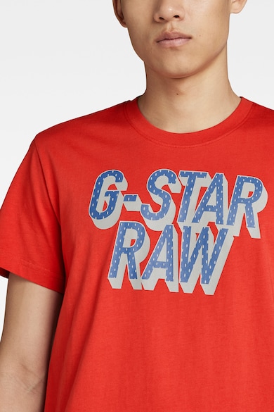 G-Star RAW Organikuspamut póló logómintával férfi