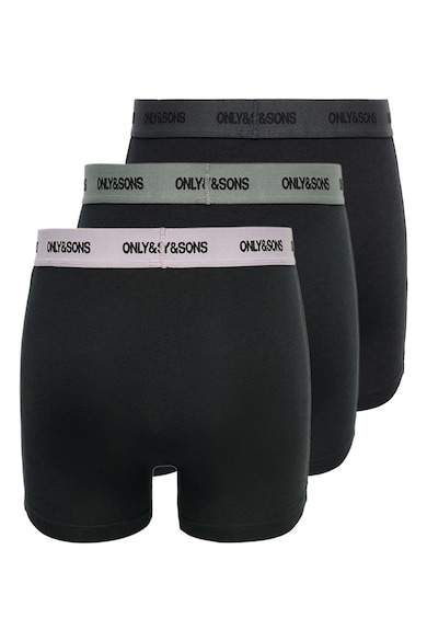 Only & Sons Pamuttartalmú boxer szett - 3 db férfi