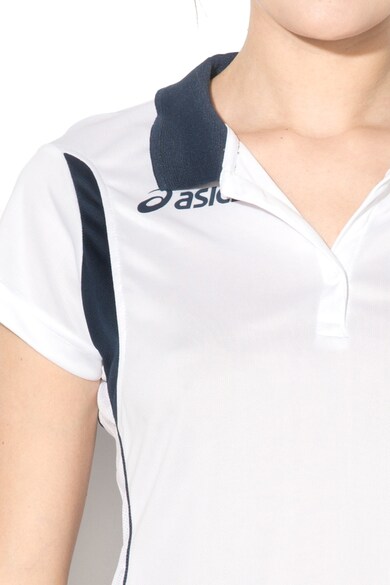 Asics Мрежеста тениска Samantha с поло и контрастни зони Жени