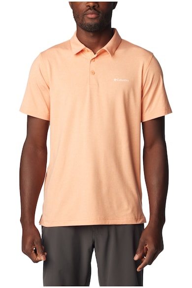 Tricouri polo de barbati - Tech Trail Polo Shirt 17687 - Portocaliu