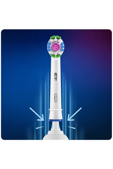 Oral-B Rezerve periuta de dinti electrica  3D White, Tehnologie CleanMaximiser, Femei