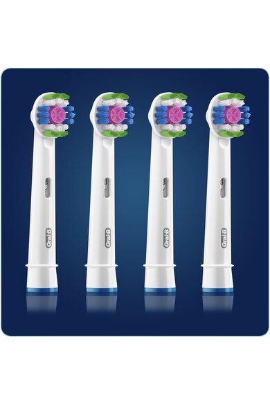 Oral-B Rezerve periuta de dinti electrica  3D White, Tehnologie CleanMaximiser, Femei