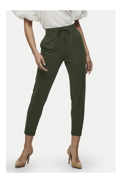 Pantaloni dama - 24192 - Viscoza - Kaki