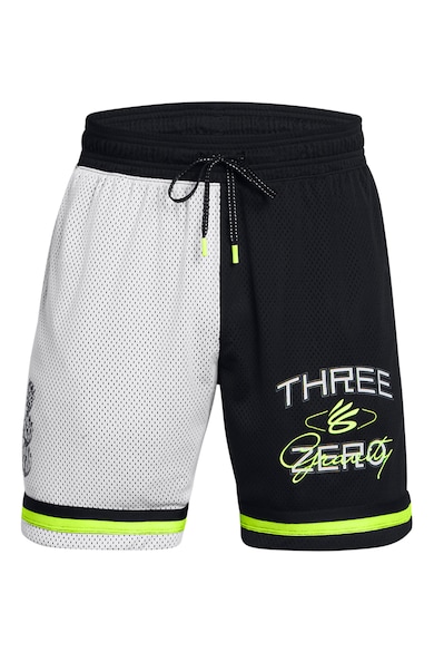 Pantaloni scurti pentru baschet Curry Statement - Negru/Gri deschis