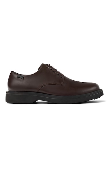 Pantofi derby de piele cu sireturi Norman, Maro inchis Camper - Maro Inchis