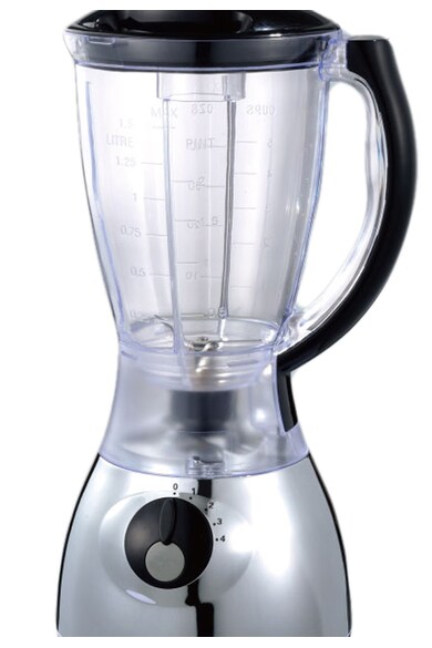 Magitec Blender  MT 7662, 300W, 4 viteze, 1.5l, Argintiu Barbati