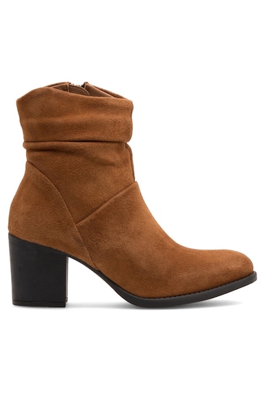 Botine dama - 590558808620838 - Piele naturala - Maro