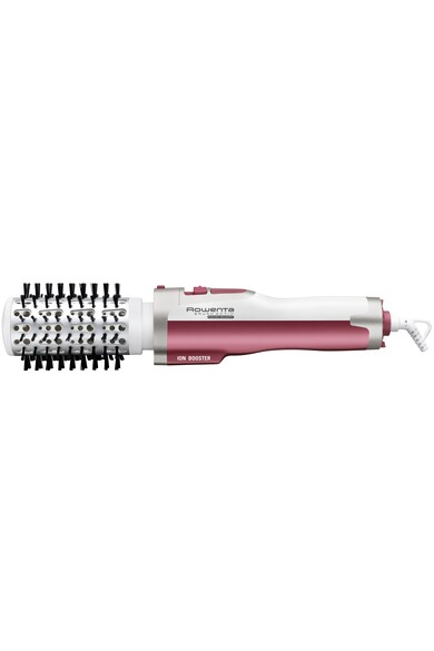 Rowenta Perie rotativa  , 800 W, Ionizare, Compact, Roz/Alb Femei