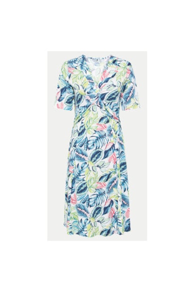 Rochie dama - Bumbac - Multicolor - Multicolor