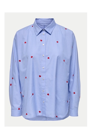 Bluza dama - Albastru - Bumbac - Albastru