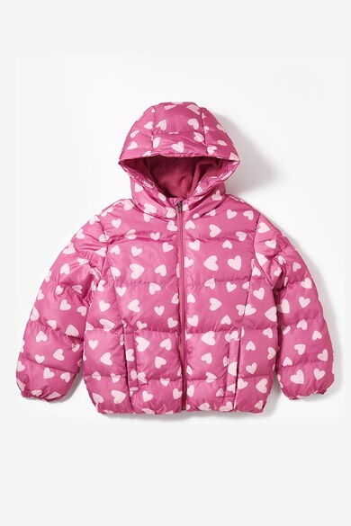 Model Cu Inimi Geaca cu vatelina si model cu inimi June (HBC000052N1W6-CYCLAMEN ...