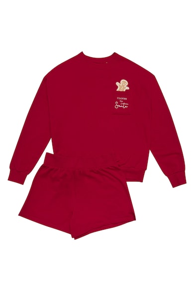 Pijamale de dama rosu