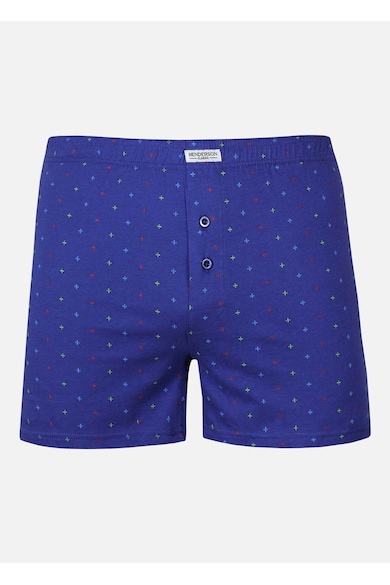 Boxeri barbati Clasic Albastru aprins - Albastru