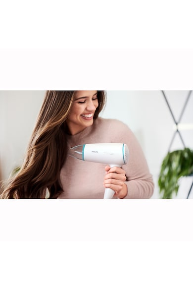 Philips Uscator de par  Essential Care 1600 W, Alb/Albastru Femei