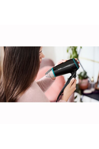 Philips Uscator de par  Essential Care, 1800 W, Negru/Albastru Femei