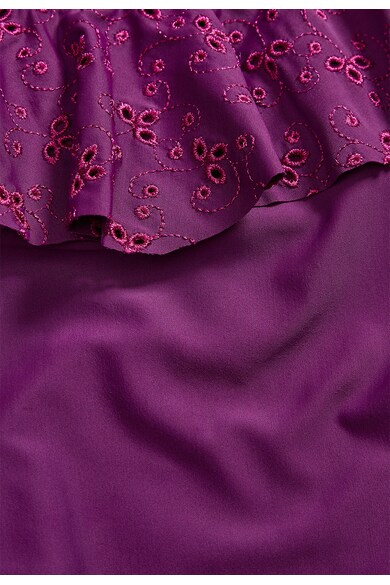 NEXT Costum de baie violet cu volane Fete
