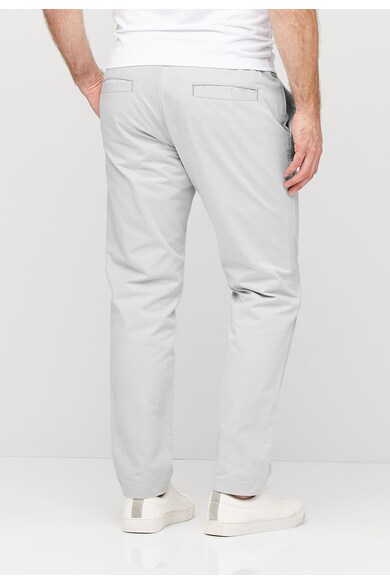 NEXT Pantaloni chino conici gri deschis cu snur Barbati