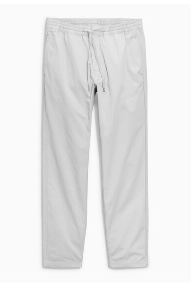 NEXT Pantaloni chino conici gri deschis cu snur Barbati