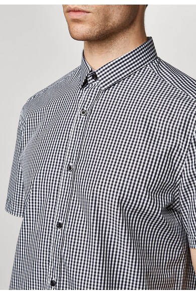 NEXT Fekete& Fehér Gingham Kockás Ing férfi