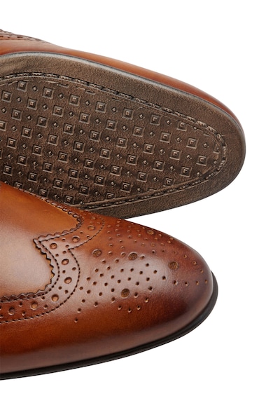 NEXT Pantofi Oxford Brogue de piele Barbati