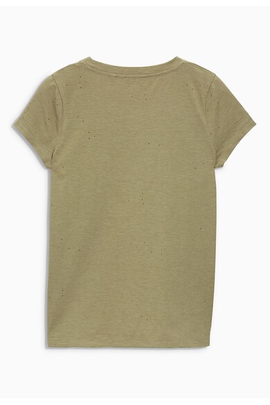 NEXT Tricou verde militar decorat cu tinte Femei