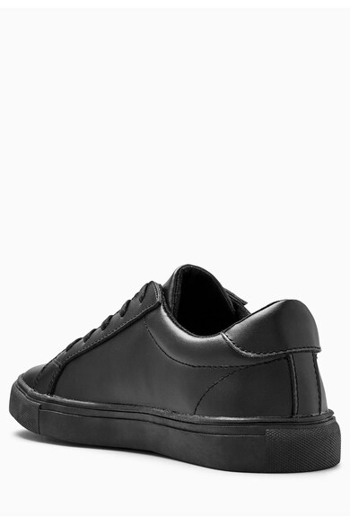 NEXT Детски кожени спортни обувки в черно Момчета