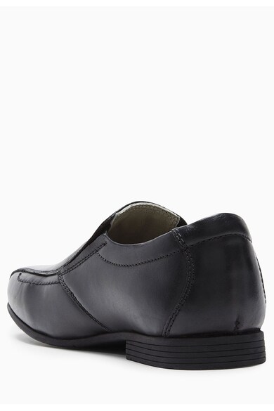 NEXT Pantofi loafer negri de piele Baieti