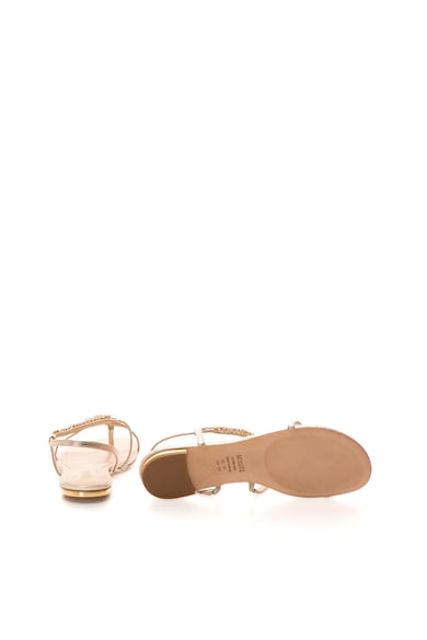 Schutz Sandale aurii cu design sarpe Damika Femei