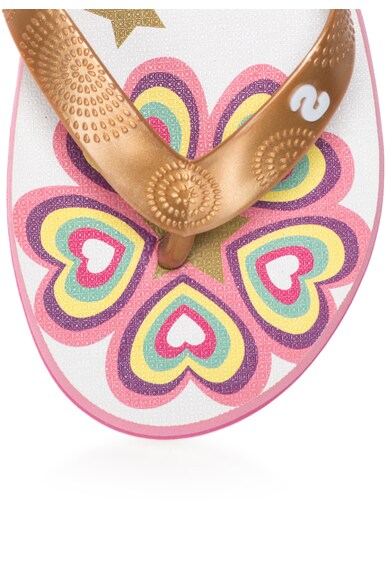 DESIGUAL Papuci flip-flop auriu inchis Roller Fete