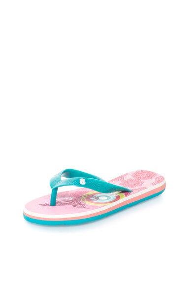 DESIGUAL Papuci flip flop turcoaz Birds Fete