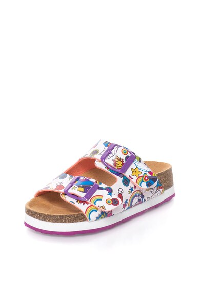 DESIGUAL Papuci multicolori cu model grafic Roller Baieti