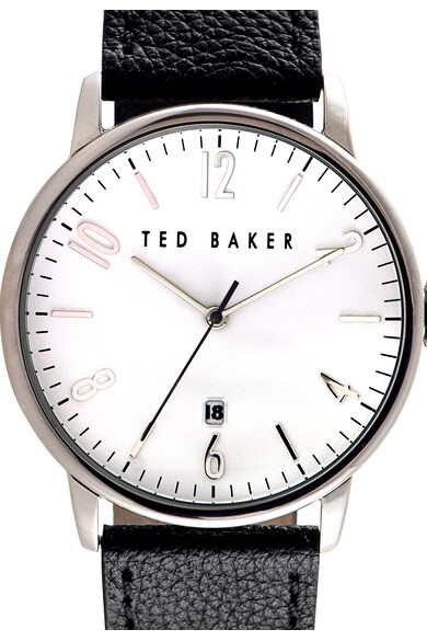 Ted Baker Ceas negru cu argintiu Barbati