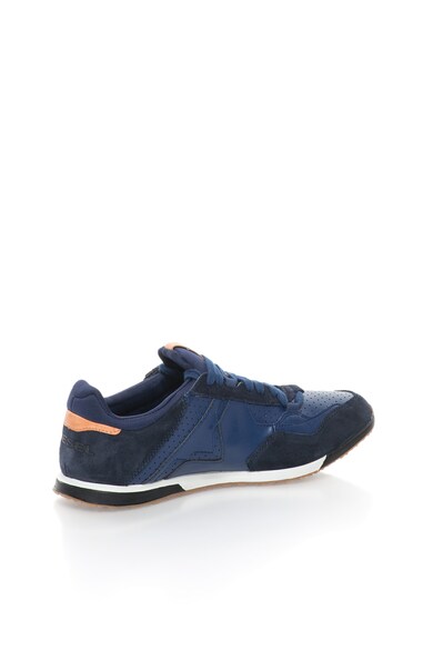 Diesel Pantofi sport bleumarin cu garnituri de piele intoarsa Furry Barbati