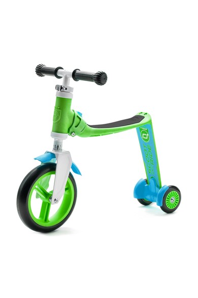 Scoot & Ride Trotineta 2in1 albastru cu verde Highwaybaby+ Fete