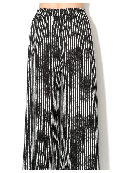Zee Lane Denim Раирана пола-панталон palazzo в черно и бяло Жени