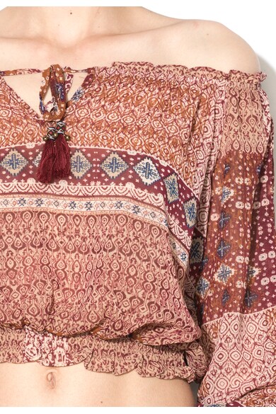 Zee Lane Denim Цветна блуза тип туника с етно шарка Жени