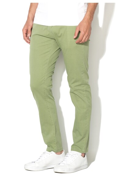 Zee Lane Denim Pantaloni chino cu model grafic discret Barbati