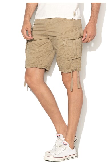 Jack & Jones Pantaloni scurti cargo maro nisip Chop Barbati