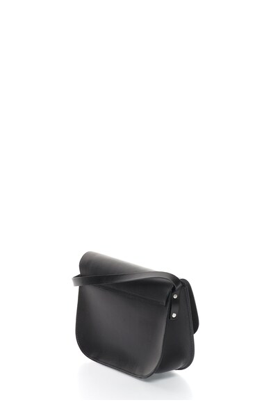 Pieces Geanta crossbody neagra de piele Lasanne Femei