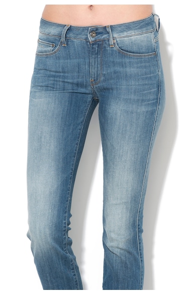 G-Star RAW Прави дънки Woman 3301 Contour Blue Жени