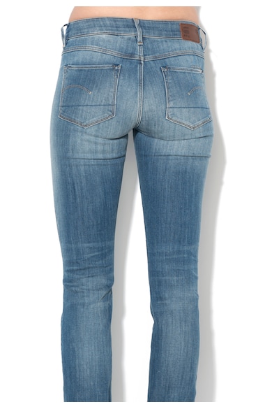 G-Star RAW Woman 3301 Contour Blue straight fit farmernadrág női