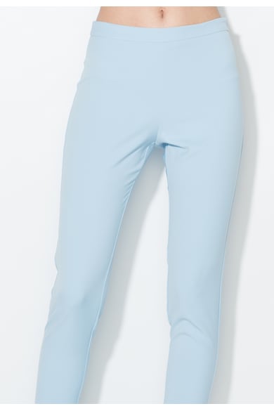 Zee Lane Collection Pantaloni bleu cu terminatii cu volane Femei