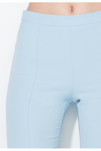 Zee Lane Collection Pantaloni bleu cu pensa si slituri frontale Femei