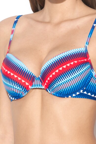 Zee Lane Sutien de baie multicolor cu model abstract Femei