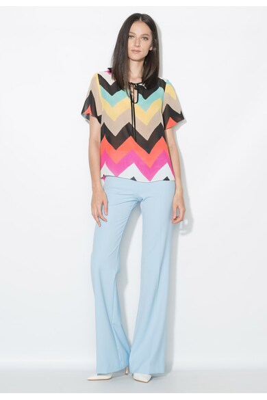 Zee Lane Collection Цветна блуза със свободна кройка Жени