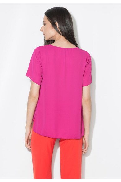 Zee Lane Collection Bluza fucsia cu croiala lejera Femei