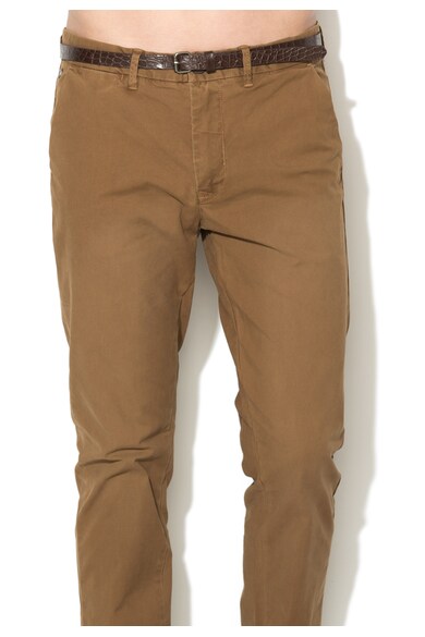 Funky Buddha Pantaloni chino maro acaju Barbati