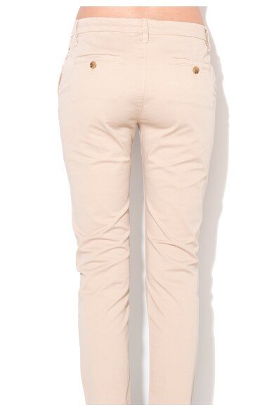 Funky Buddha Pantaloni chino bej Femei