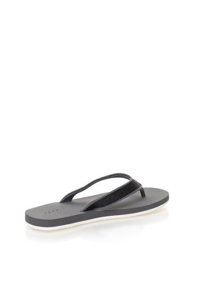 Esprit Papuci flip-flop negri cu detaliu in forma de stea Femei